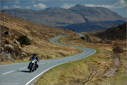 Motorbiking to Strontian